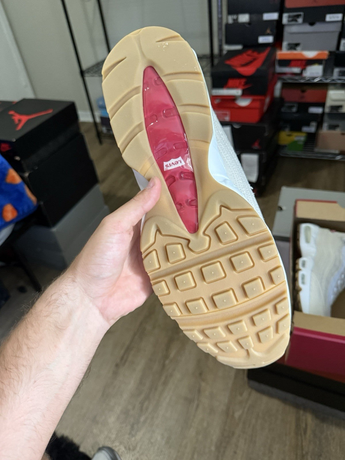 Size 14 - Nike Levi's x Air Max 95 OG HM4743-100 IN HAND SHIPS NOW