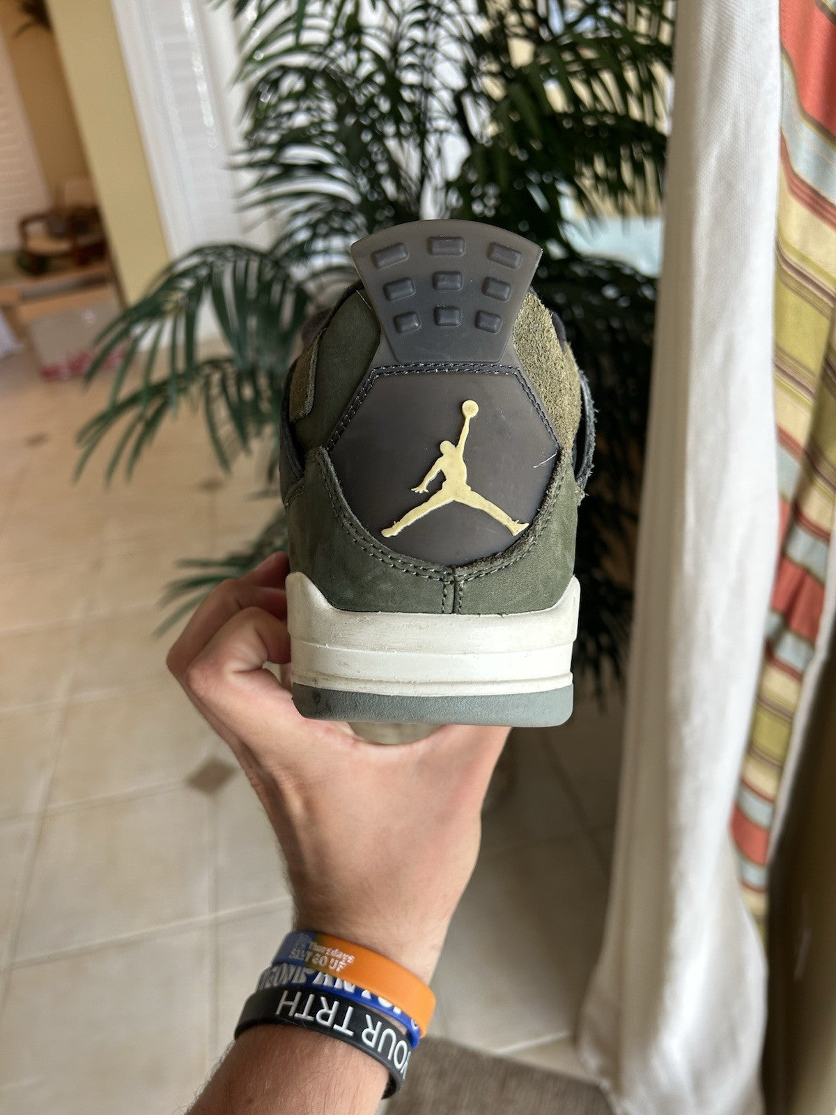 Size 11 - Jordan 4 Retro Craft Olive