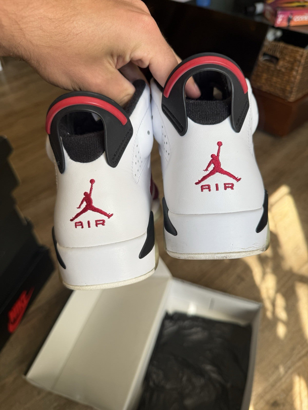 Size 10 - Jordan 6 Retro Carmine (2014)