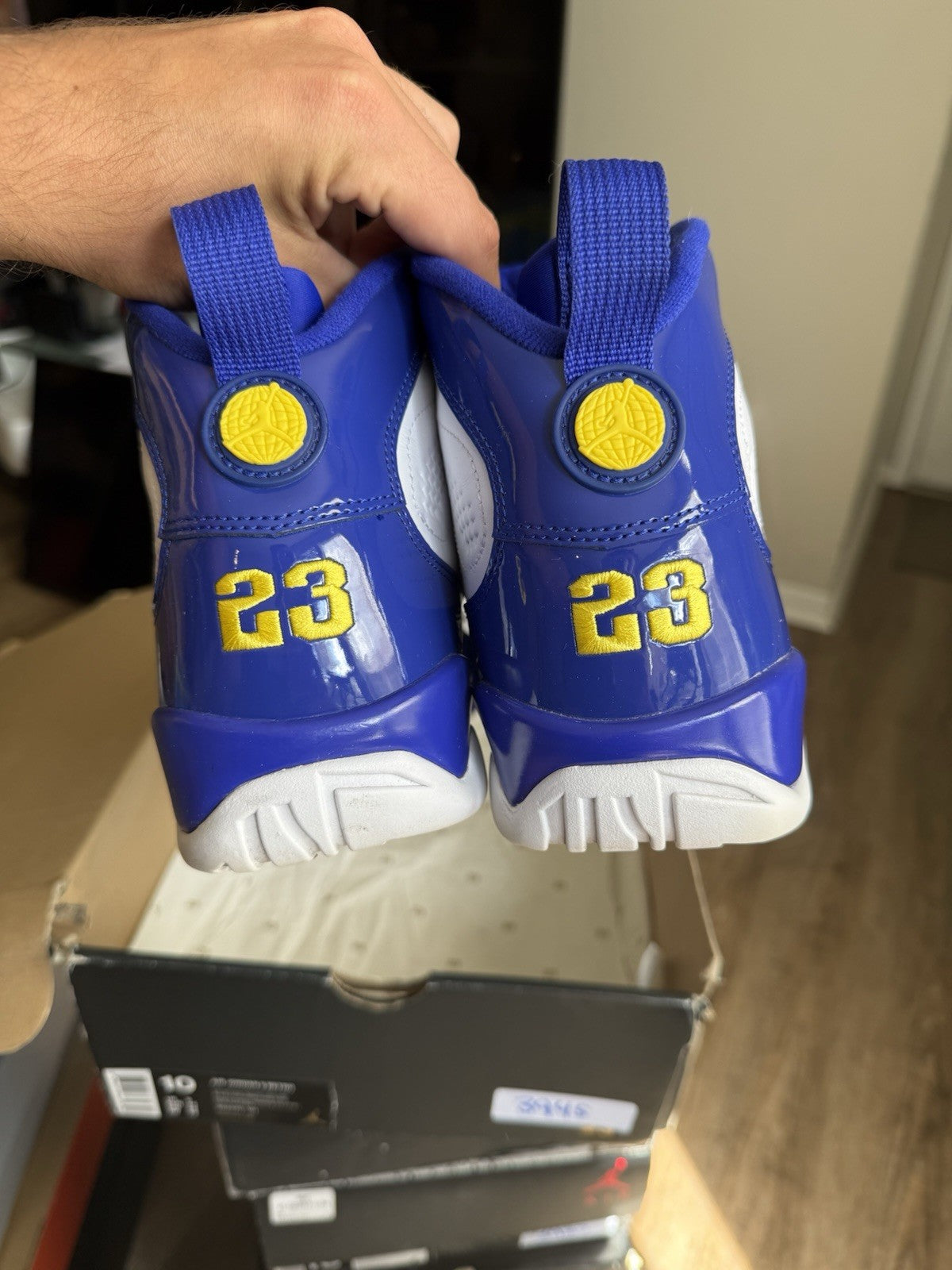 Size 10 - Jordan 9 Retro Kobe PE