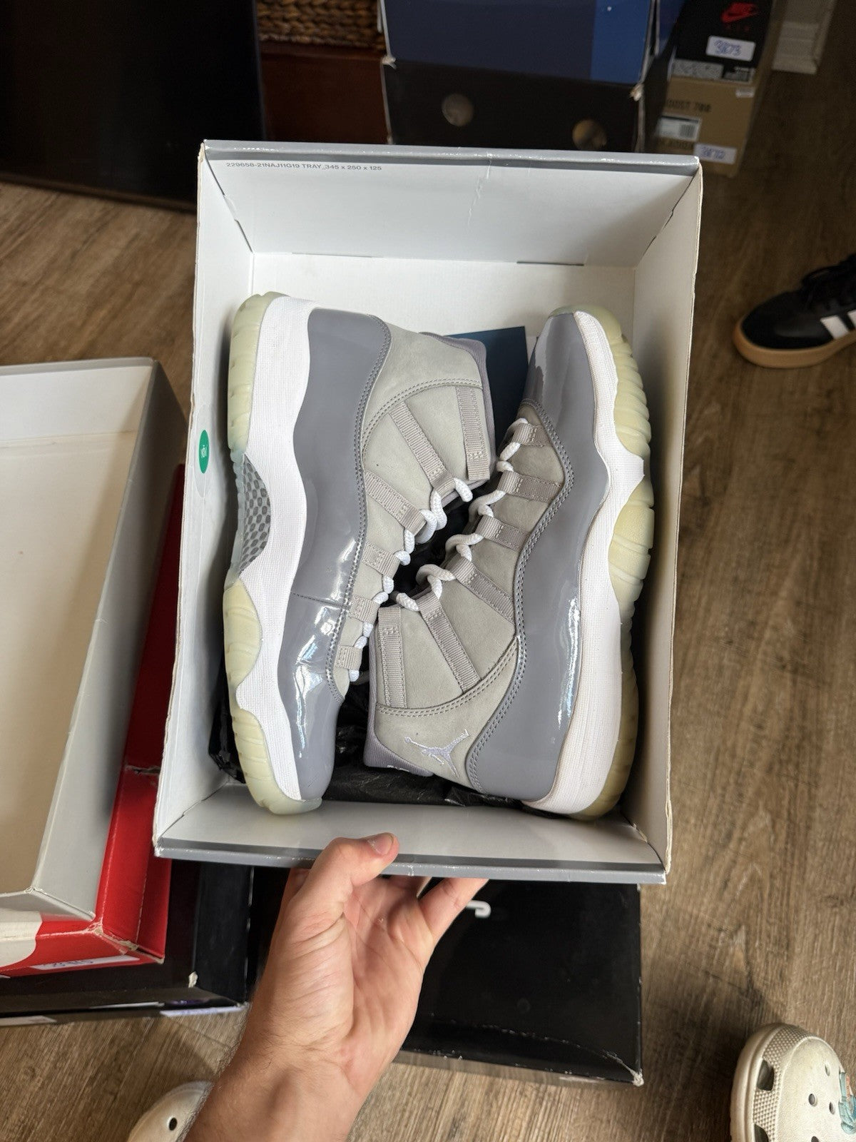 Size 9.5 - Jordan 11 Retro Cool Grey