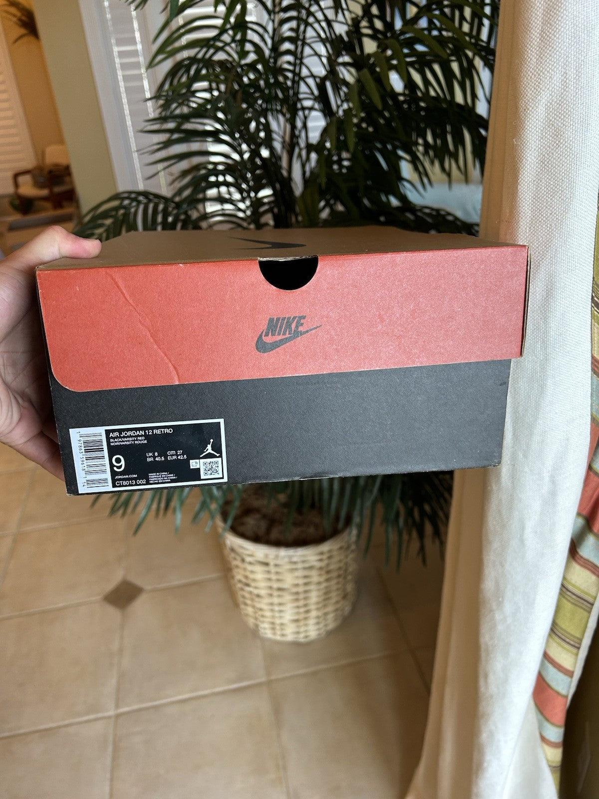 Size 9 - 2025 Air Jordan Retro 12 “Flu Game”