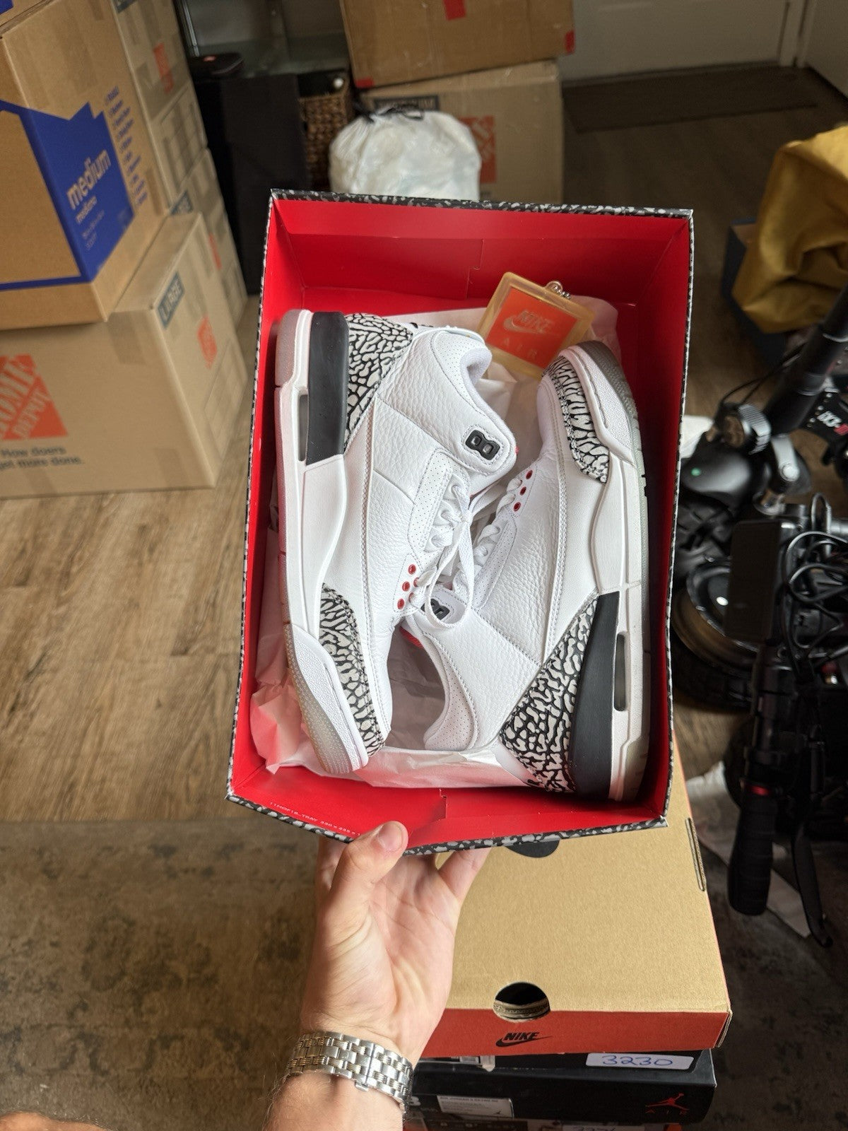 Size 8 - Air Jordan 3 Retro NRG Free Throw Line
