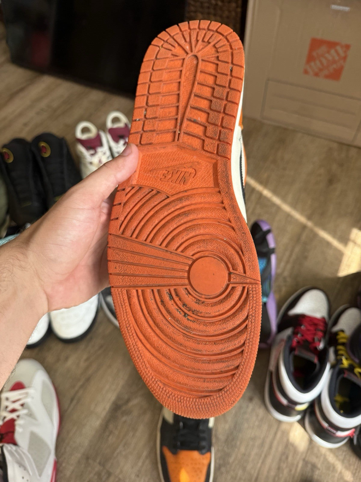 Size 14 - Jordan 1 Retro High OG Shattered Backboard (2015)