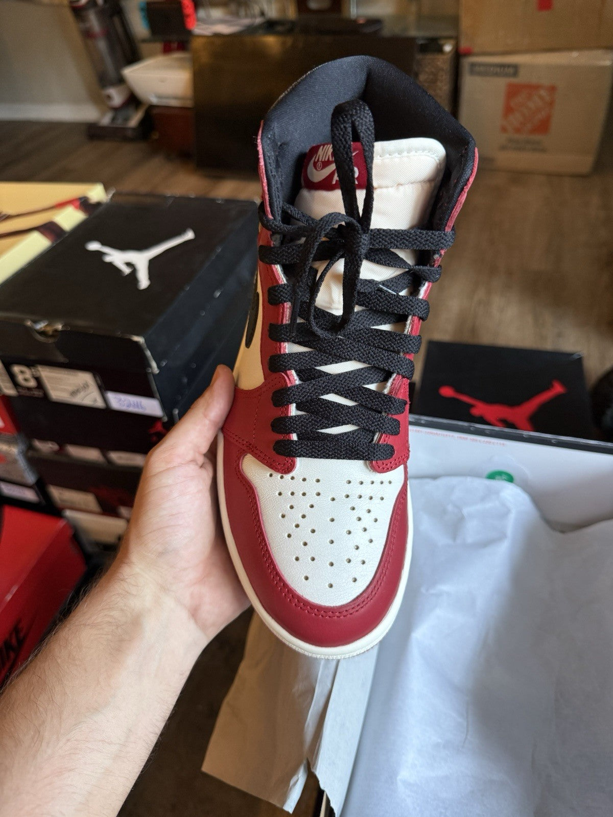 Size 8 - Nike Air Jordan 1 High OG Lost And Found 2022