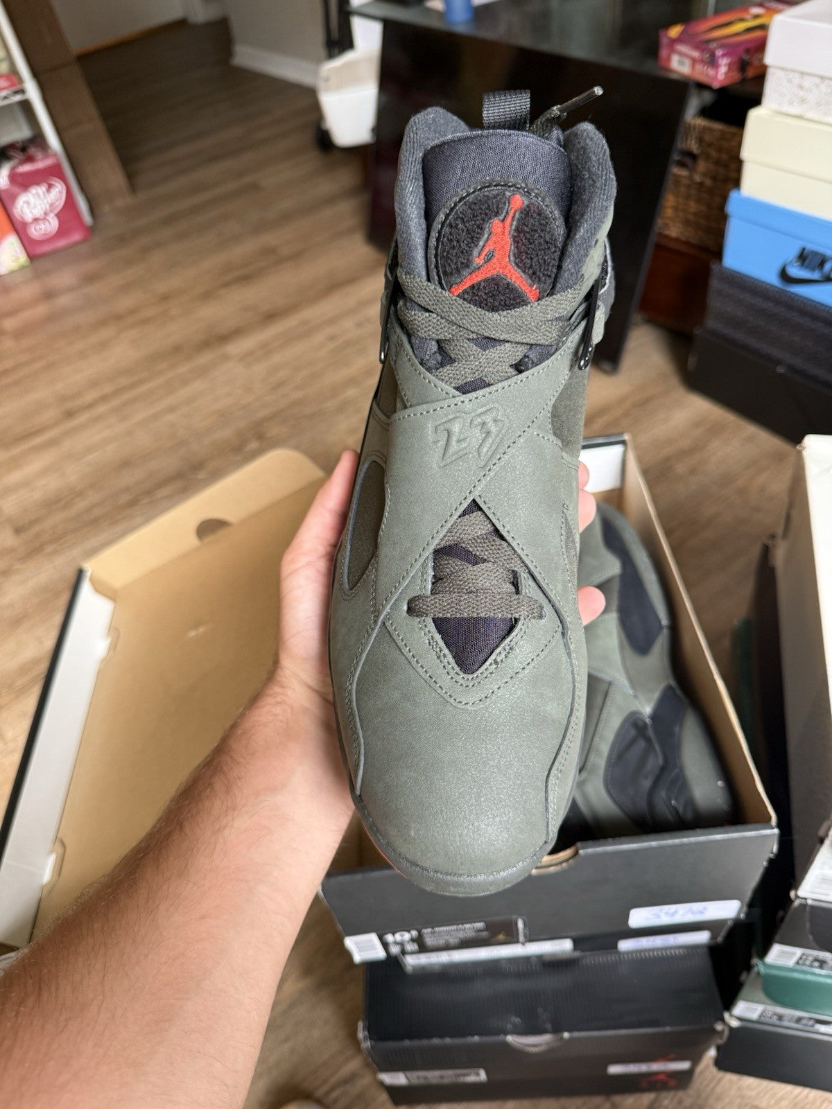 Size 10.5 - Jordan 8 Retro Undefeated Take Flight 2017