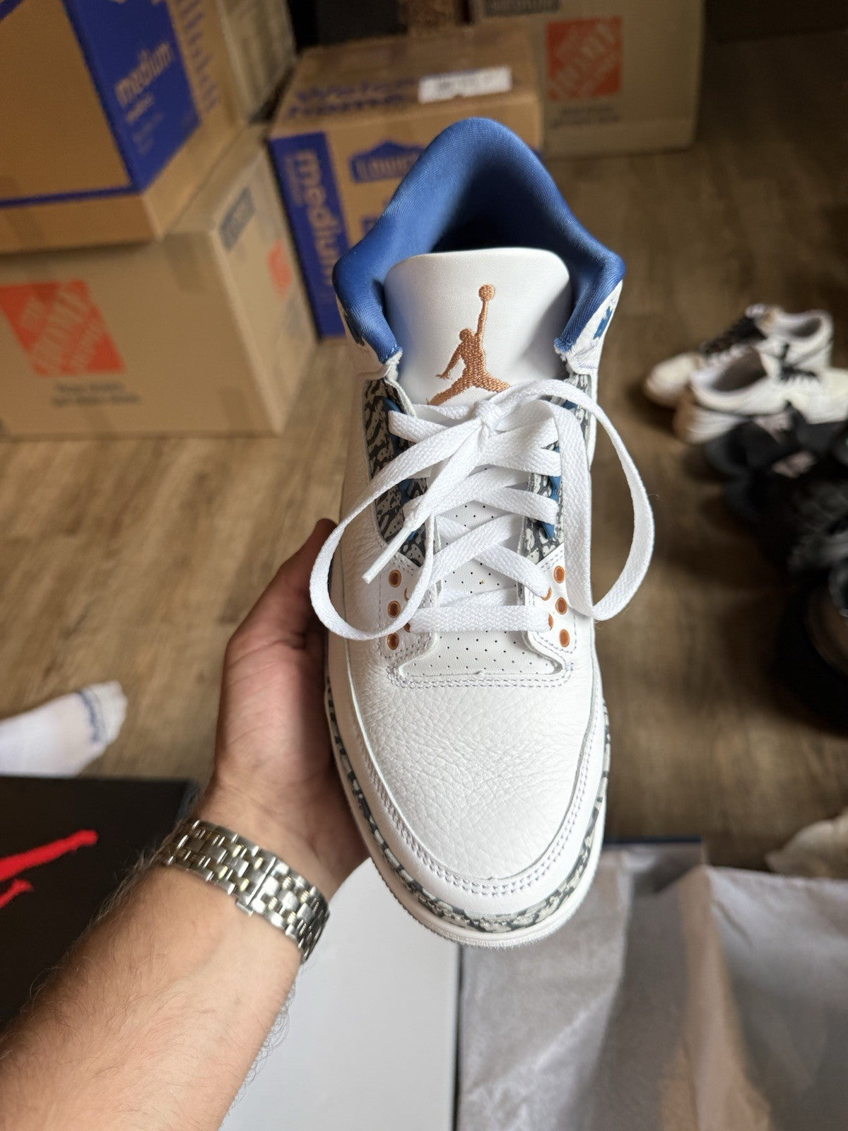 Size 8 - Jordan 3 Retro Mid Washington Wizards