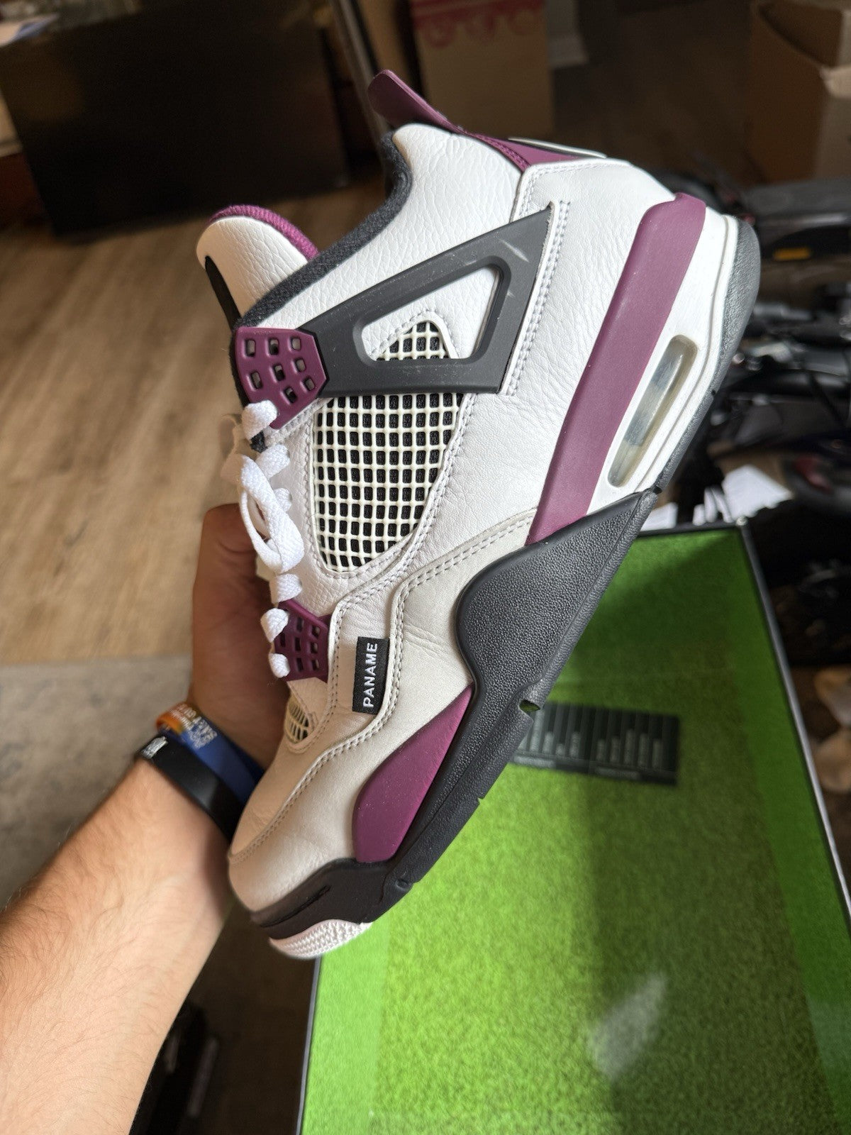 Size 10.5 - Jordan 4 Retro x Paris Saint-Germain Bordeaux 2020 CZ5624 100