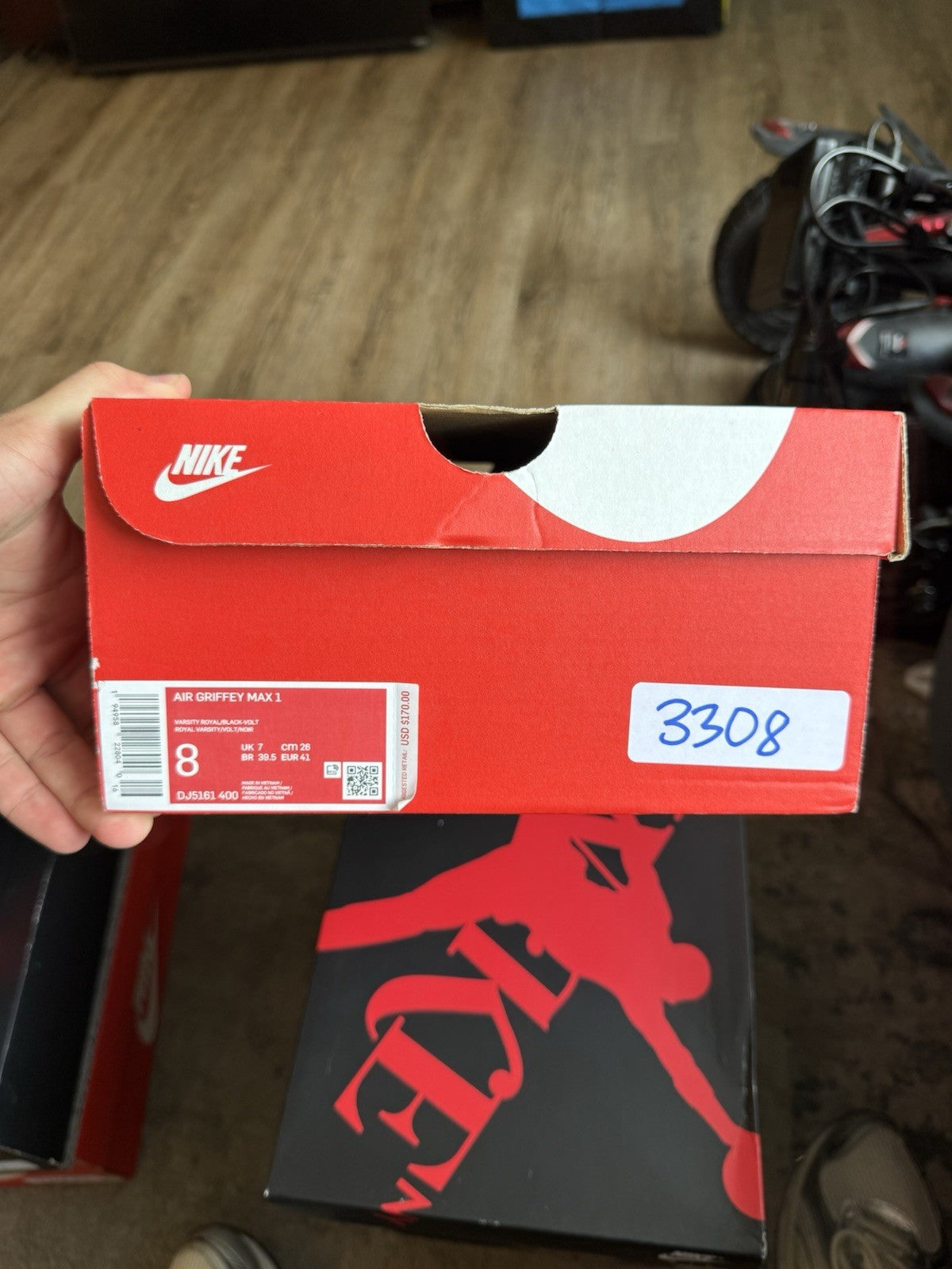 Size 8 - Nike Air Griffey Max 1 2021 Varsity Royal