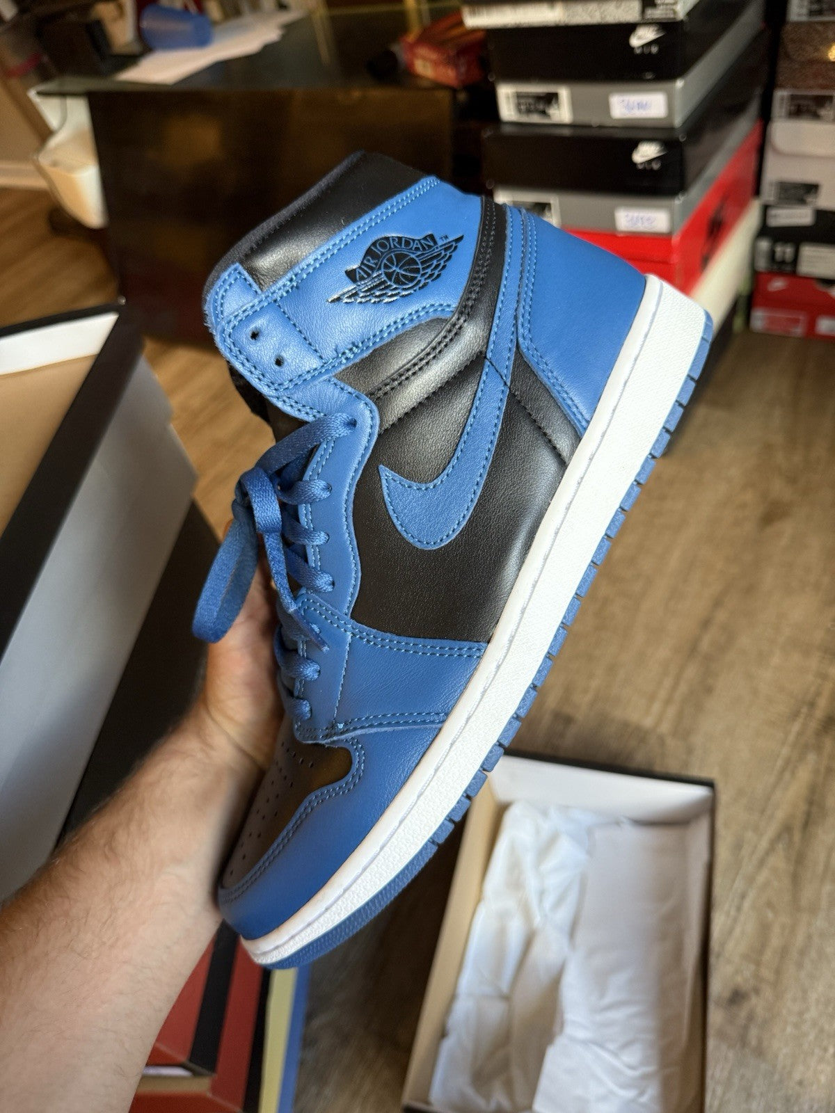 Size 11 - Jordan 1 Retro High Dark Marina Blue