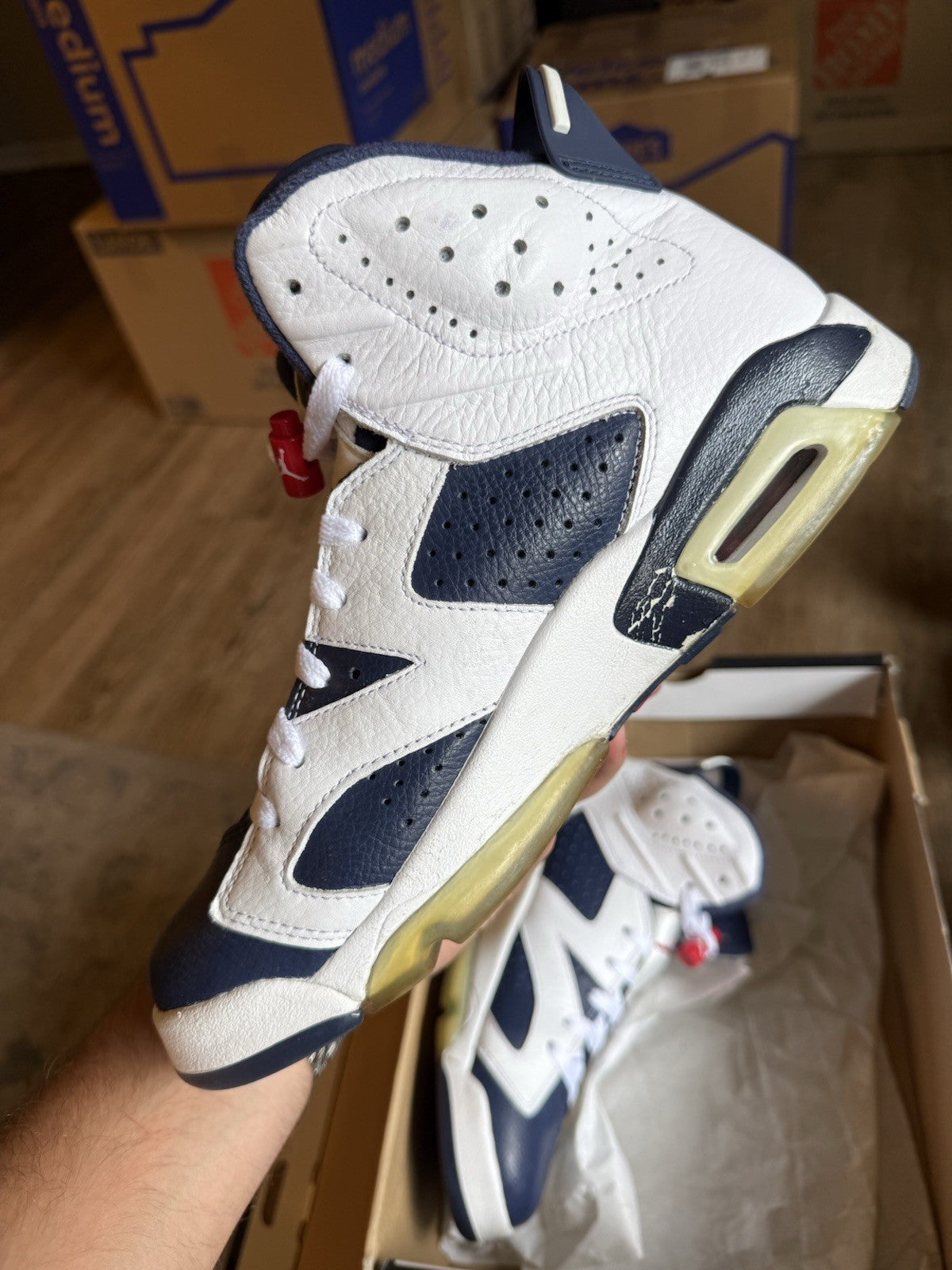 Size 8.5 - Jordan 6 Retro Olympic 2012