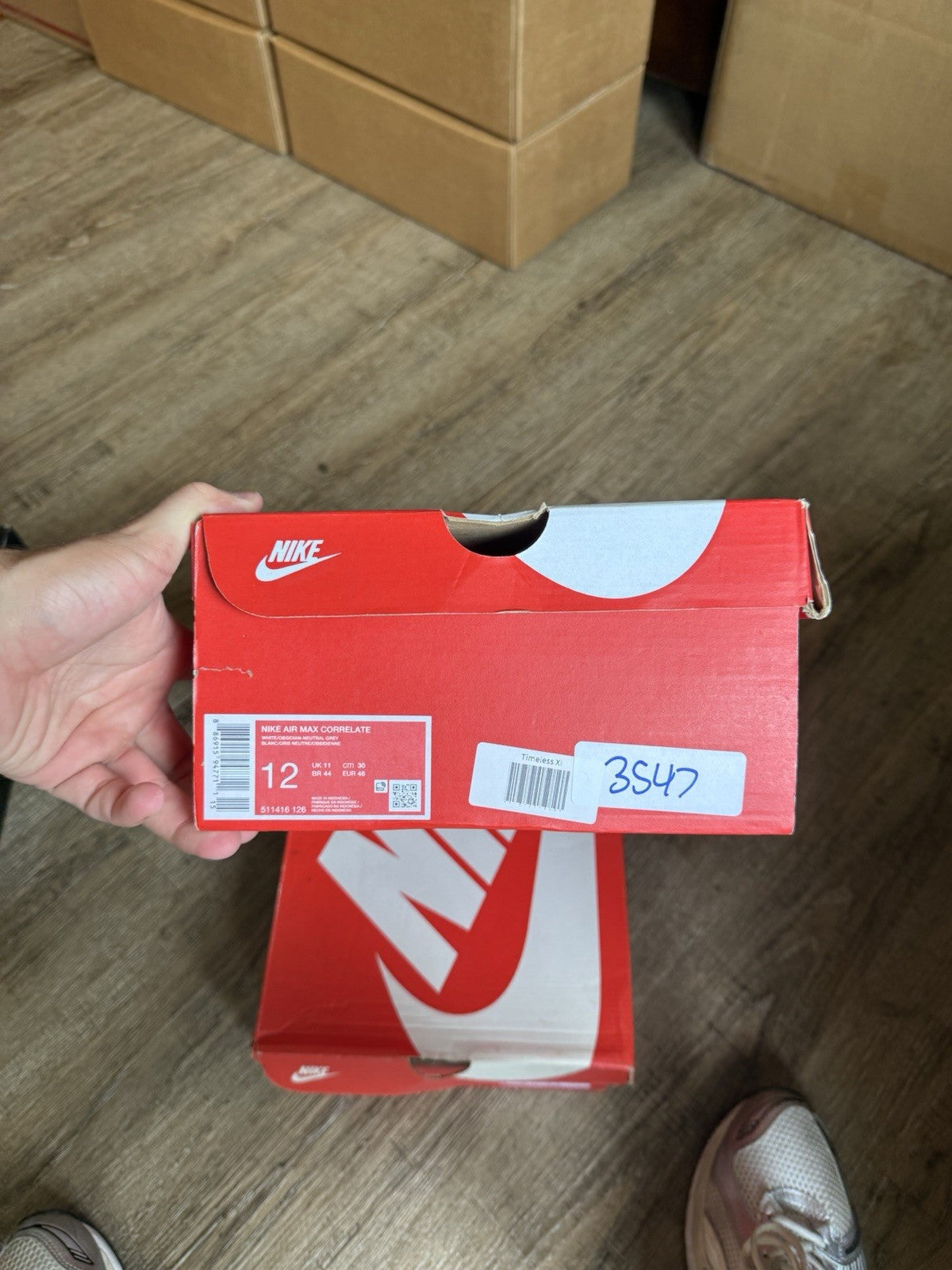 Size 12 - Nike Air Max Correlate Blue/Grey