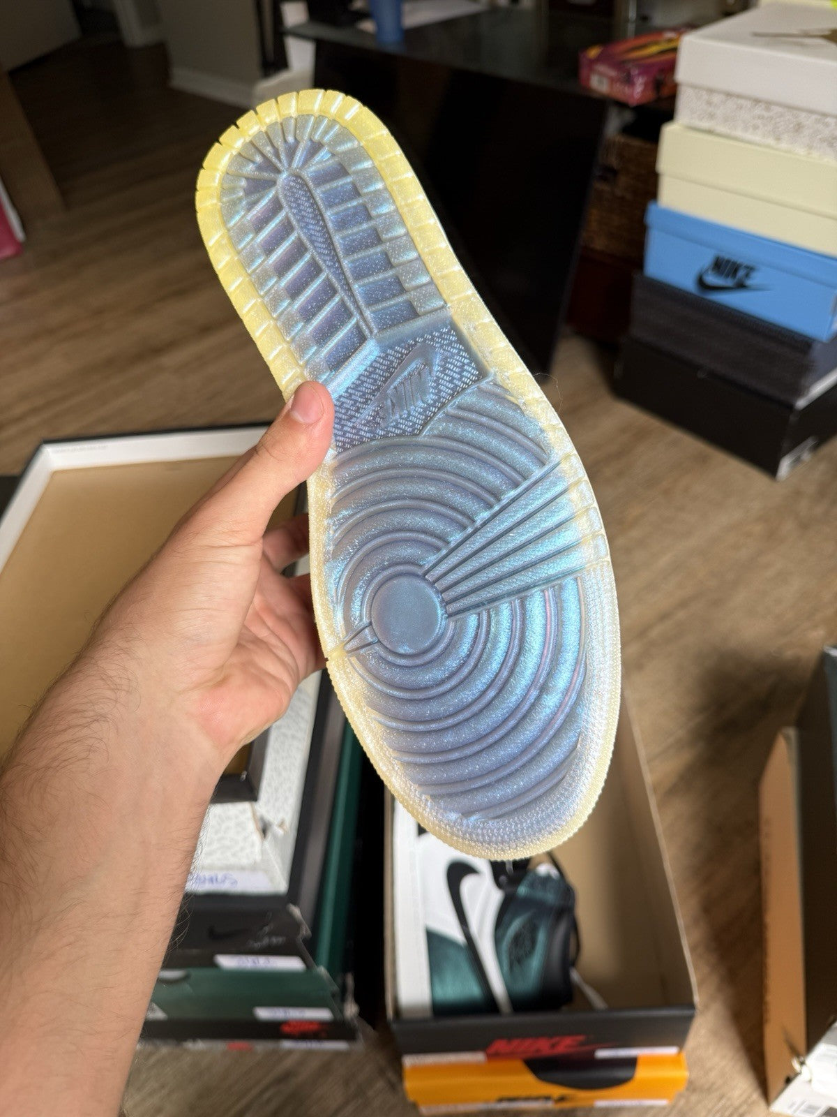 Size 10.5 - Air Jordan 1 Retro OG High All Star - Chameleon