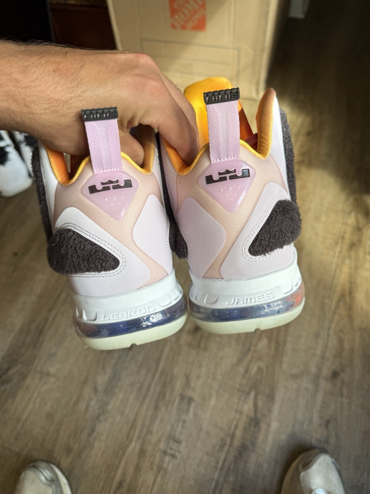 Size 14 - Nike LeBron 9 Regal Pink