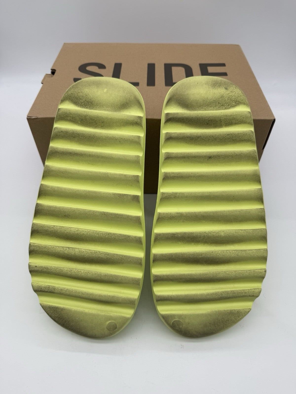 Size 12 - Yeezy Slide Glow Green