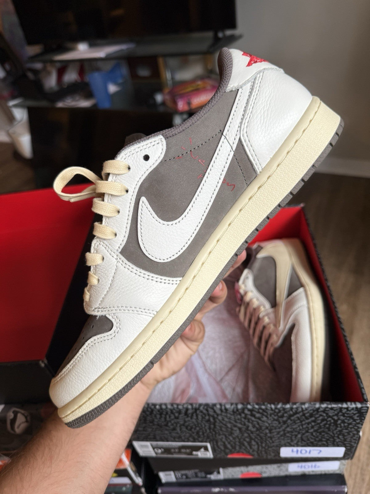 Size 11 - Jordan 1 Low OG Travis Scott Reverse Mocha