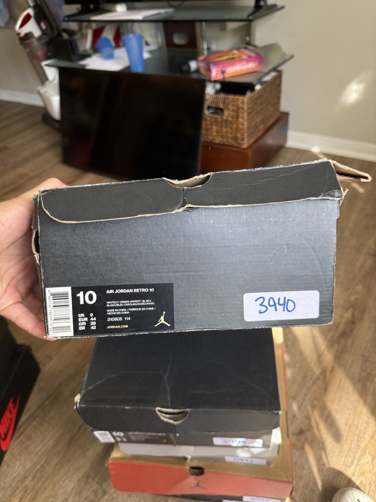 Size 10 - Jordan 10 Retro Chicago Flag