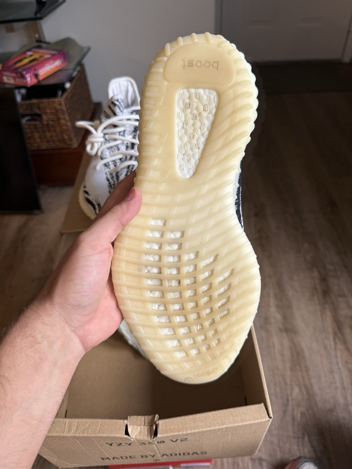 Size 11 - Yeezy Boost 350 V2 Zebra
