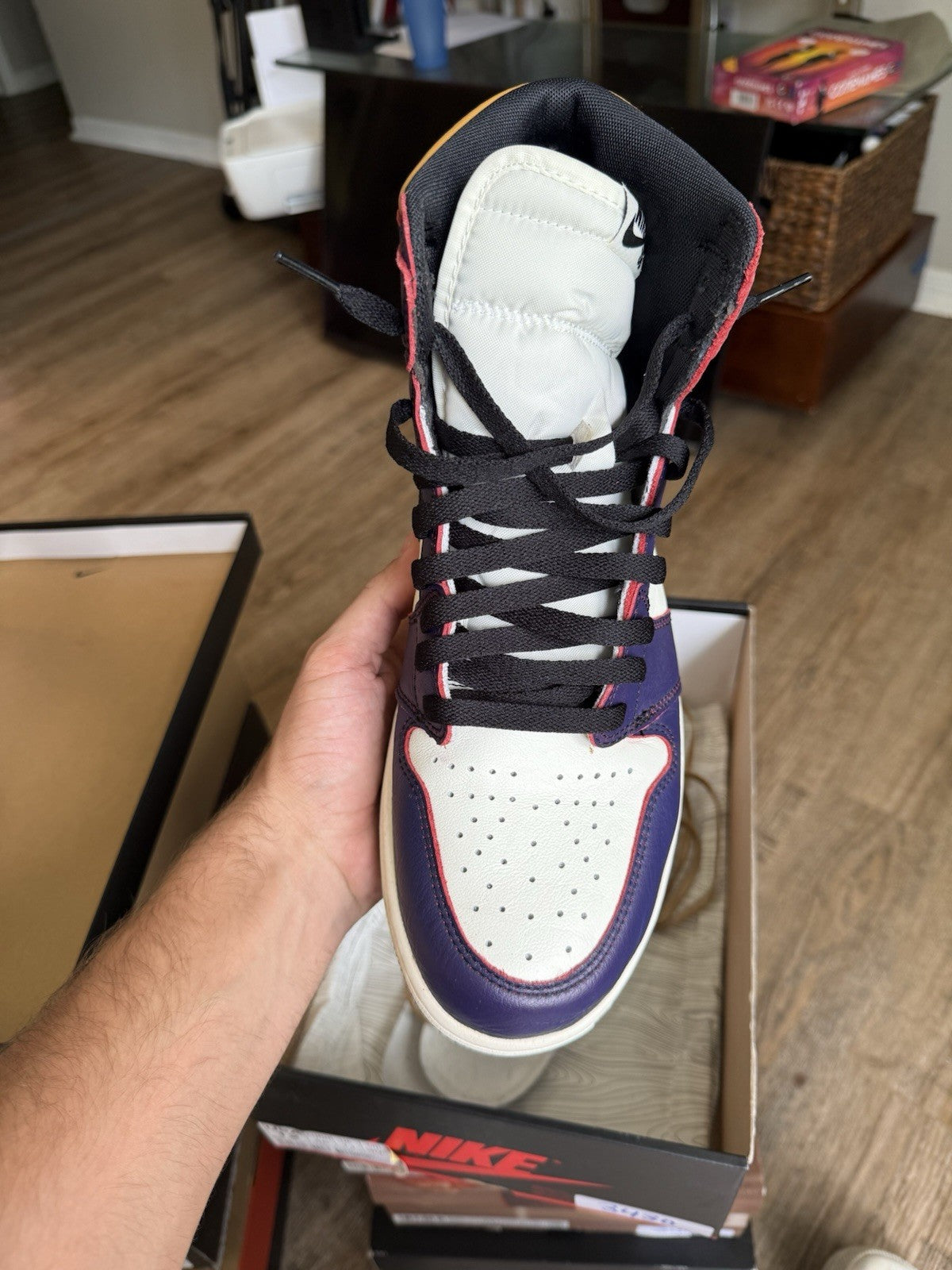 Size 12 - Jordan 1 Retro High SB LA To Chicago