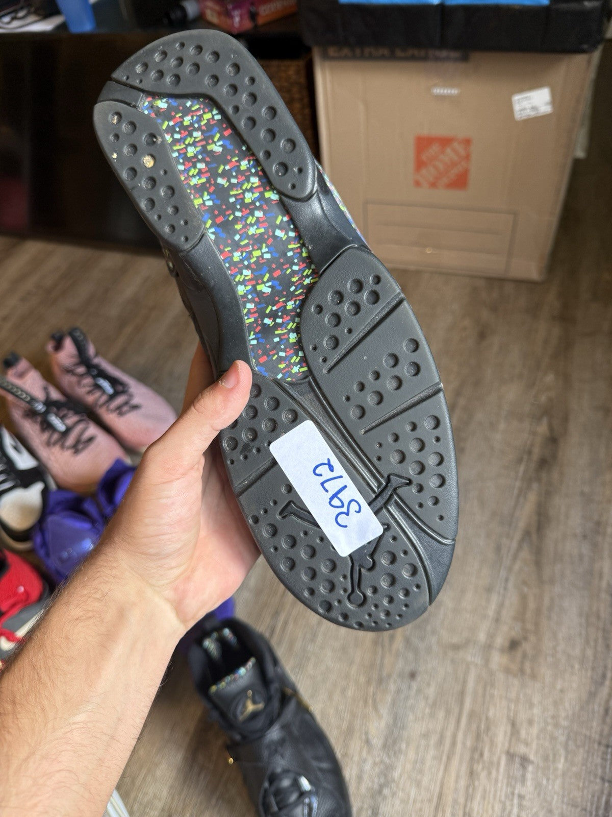 Size 14 - Jordan 8 Retro Confetti