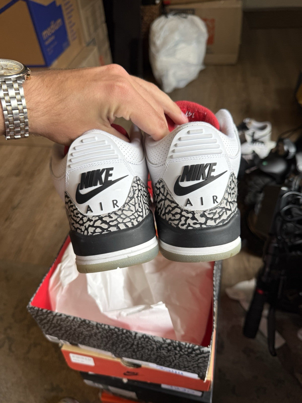 Size 8 - Air Jordan 3 Retro NRG Free Throw Line