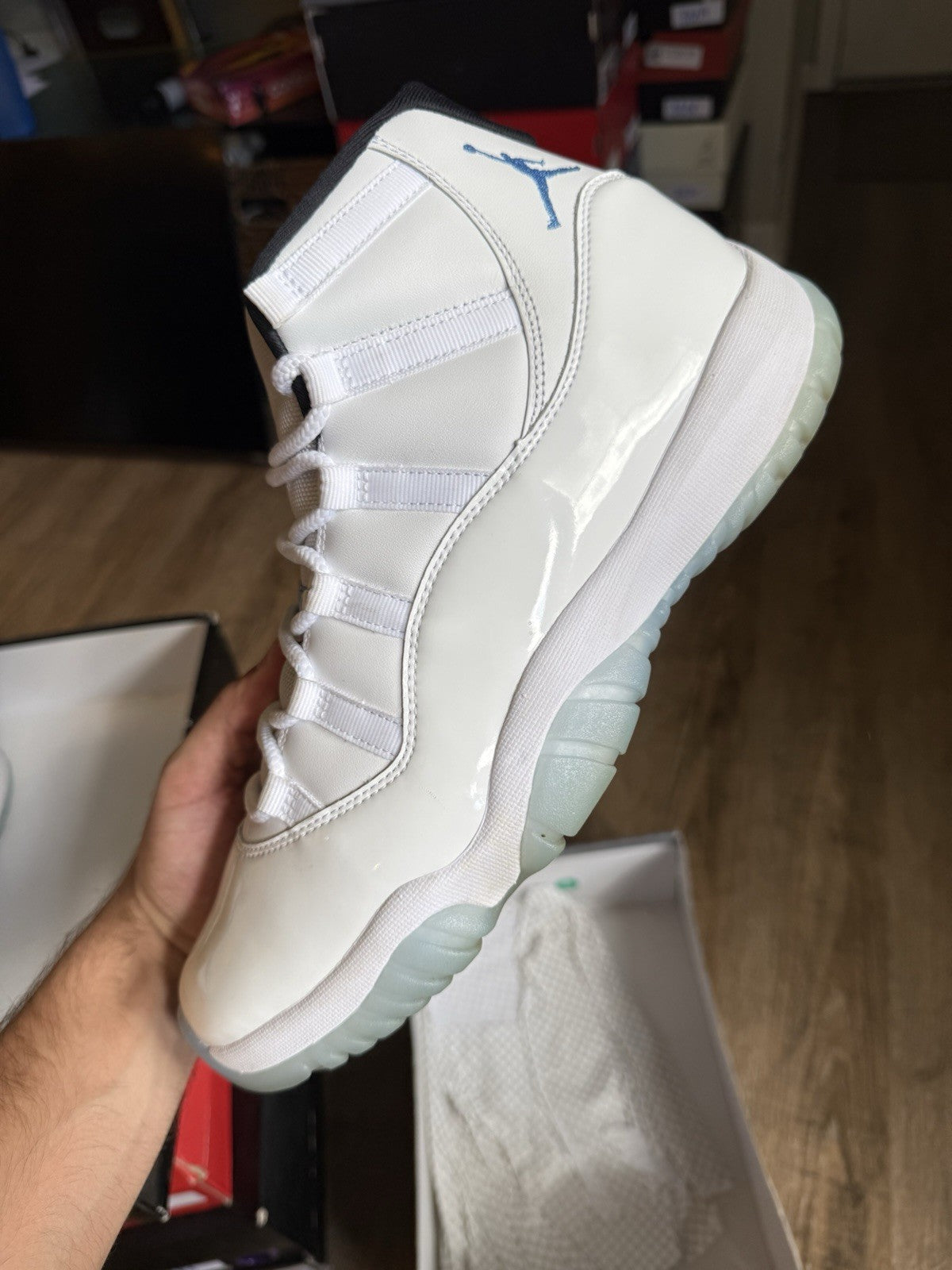 Size 11.5 - Jordan 11 Retro Legend Blue (2024)