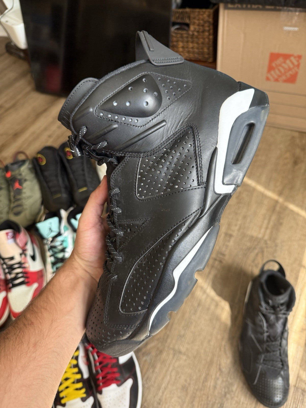 Size 14 - Jordan 6 Retro Black Cat