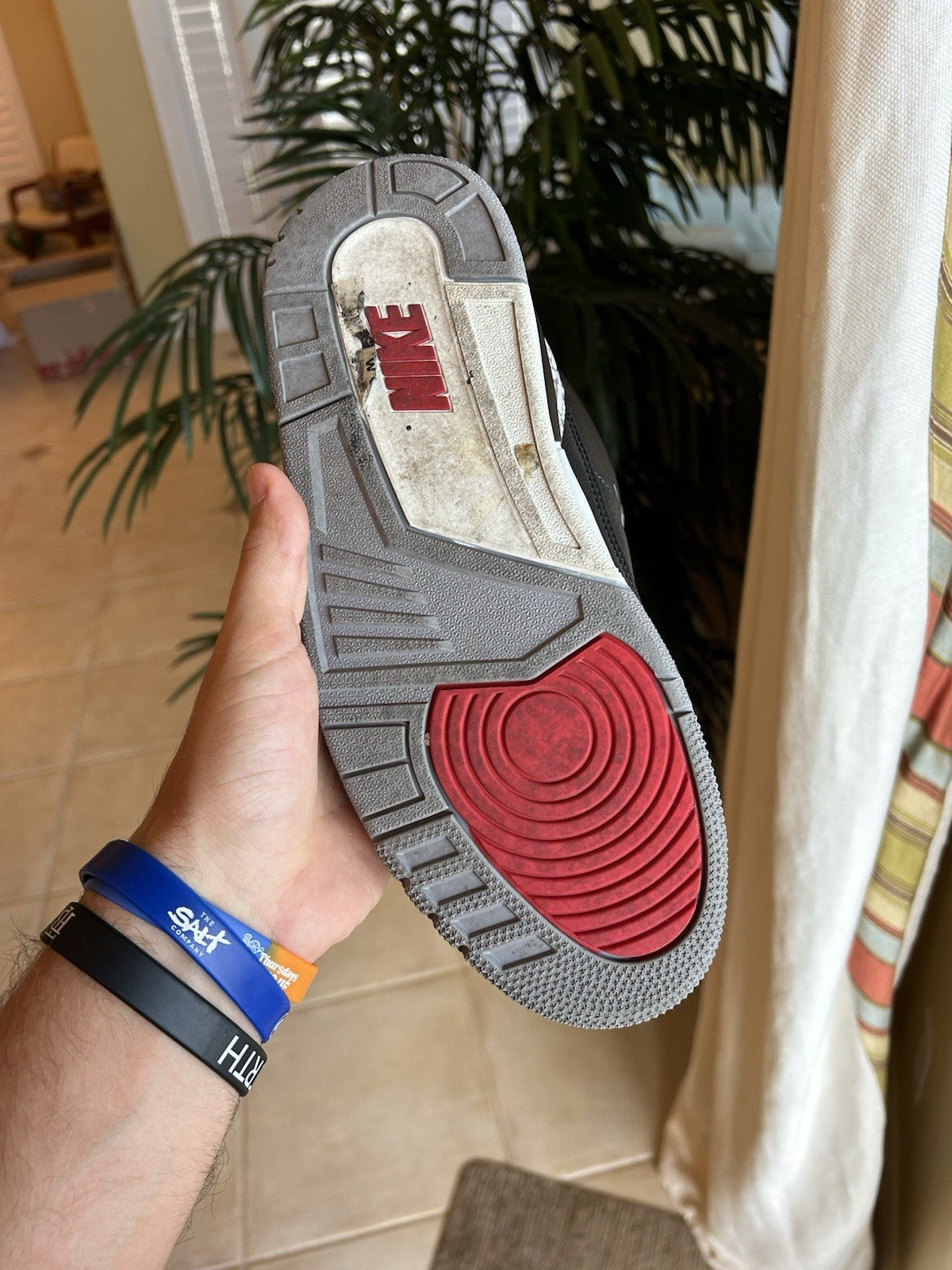 Air Jordan 3 Reimagined Black Cement 2024 Size 9