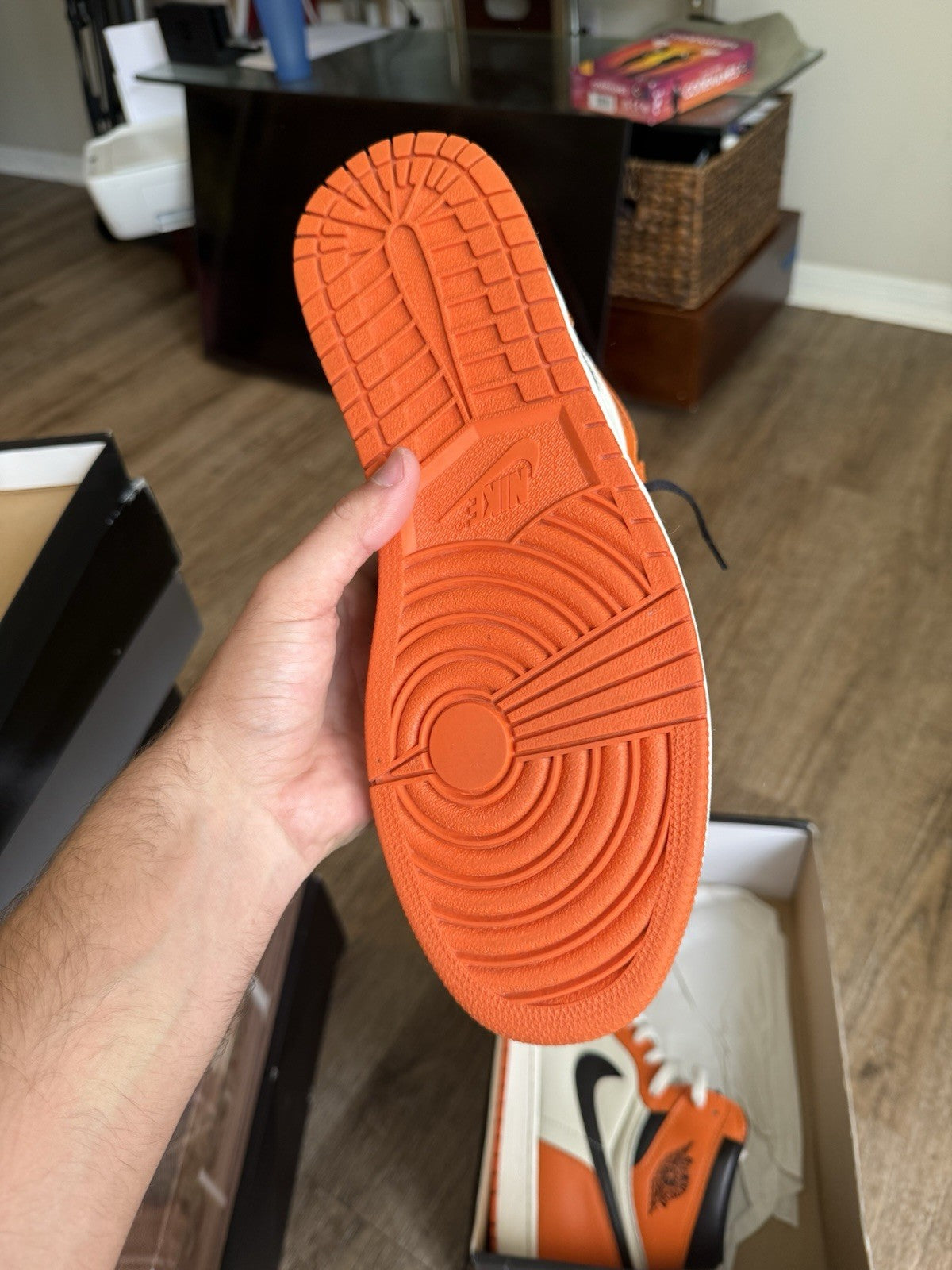 Size 12 - Air Jordan 1 Shattered Backboard Away 2016