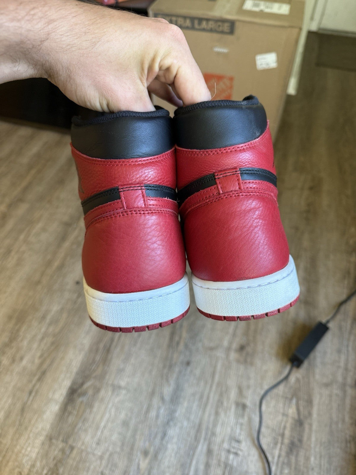 Size 14 - Jordan 1 Retro Bred Banned (2016)