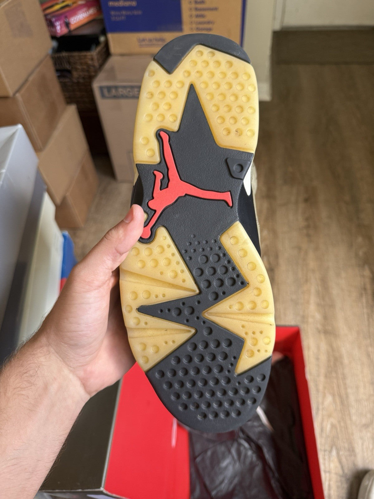 Size 11 - Jordan 6 Retro x Travis Scott Olive