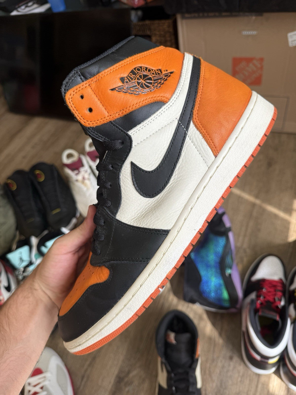 Size 14 - Jordan 1 Retro High OG Shattered Backboard (2015)