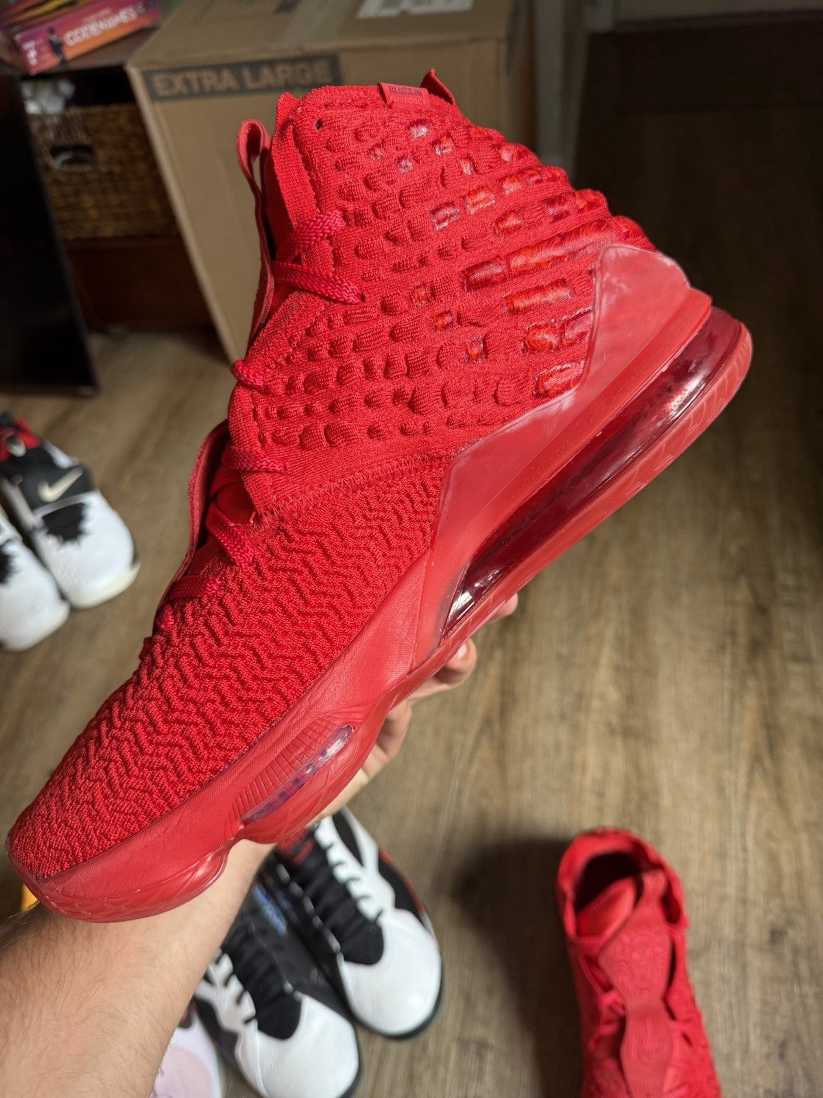 Size 14 - Nike LeBron 17 Red Carpet