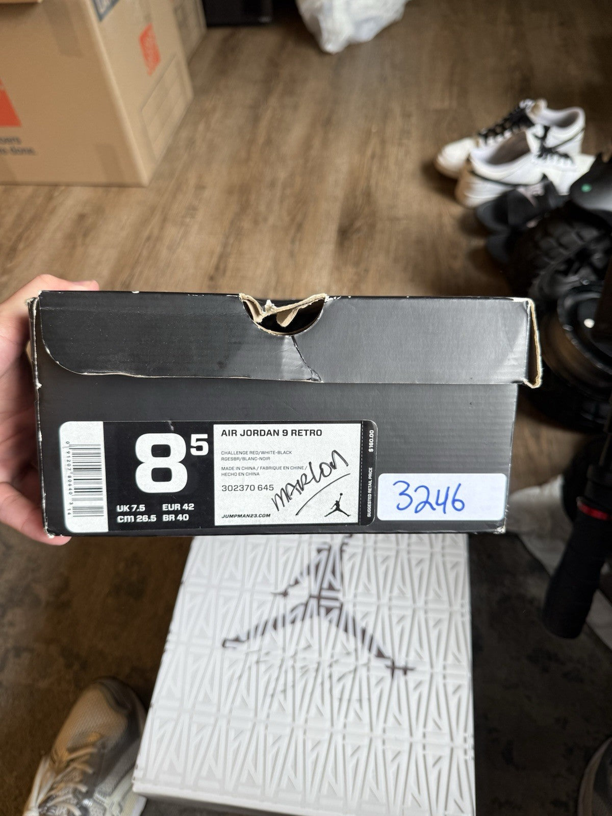 Size 8.5 - Nike Air Jordan 9 Motorboat Jones (2012)