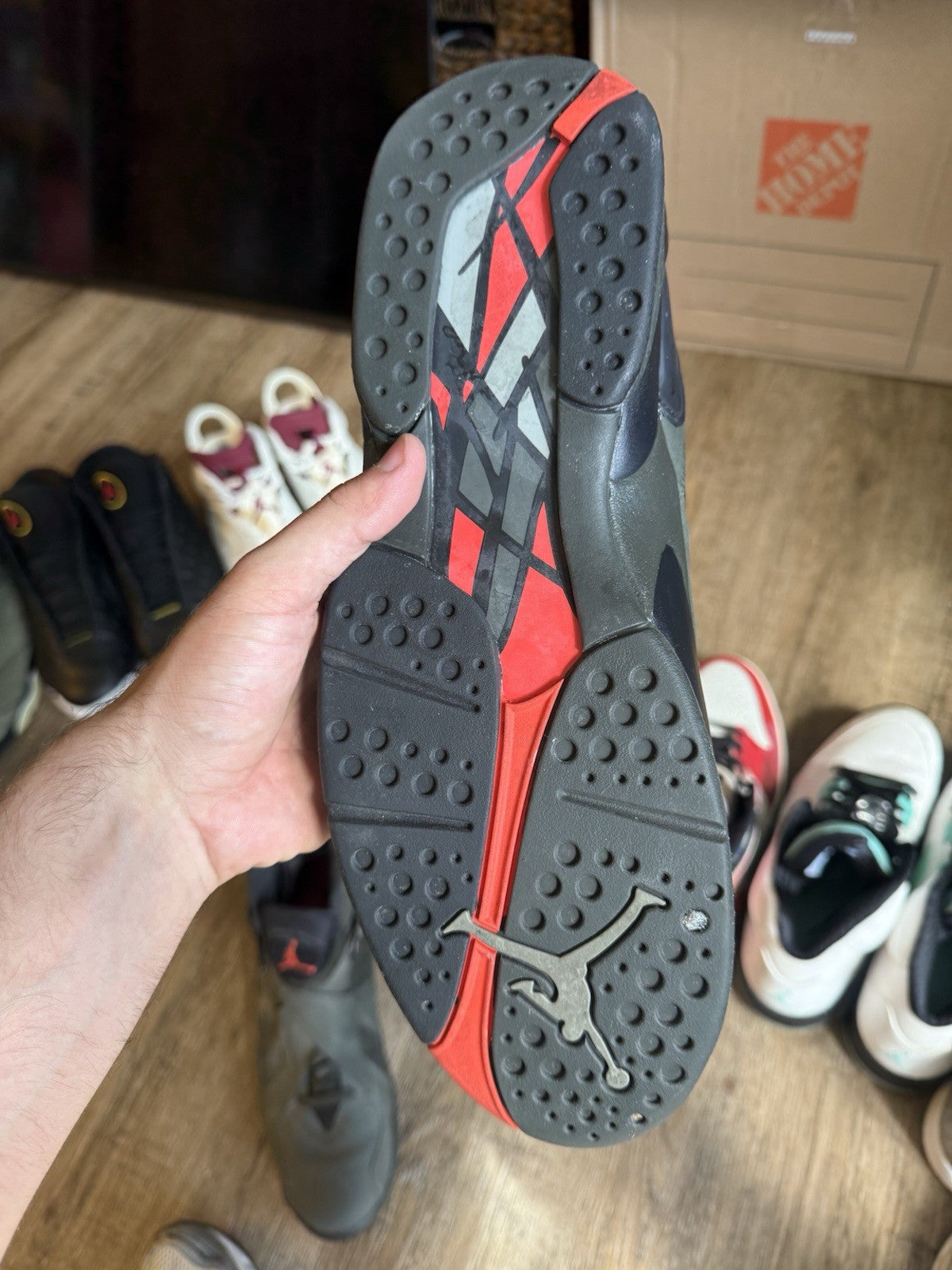 Size 14 - Jordan 8 Retro Undefeated Take Flight (2017)