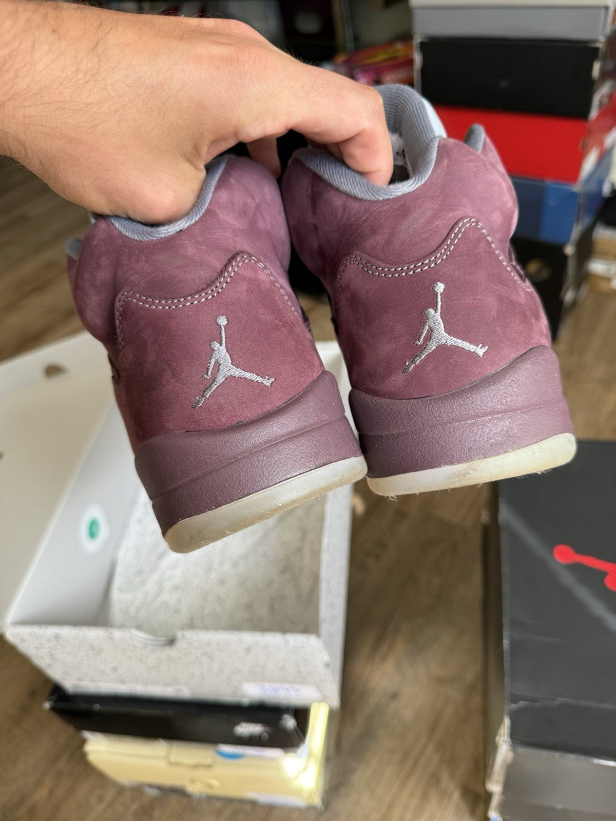 Size 12 - Jordan 5 Retro Burgundy