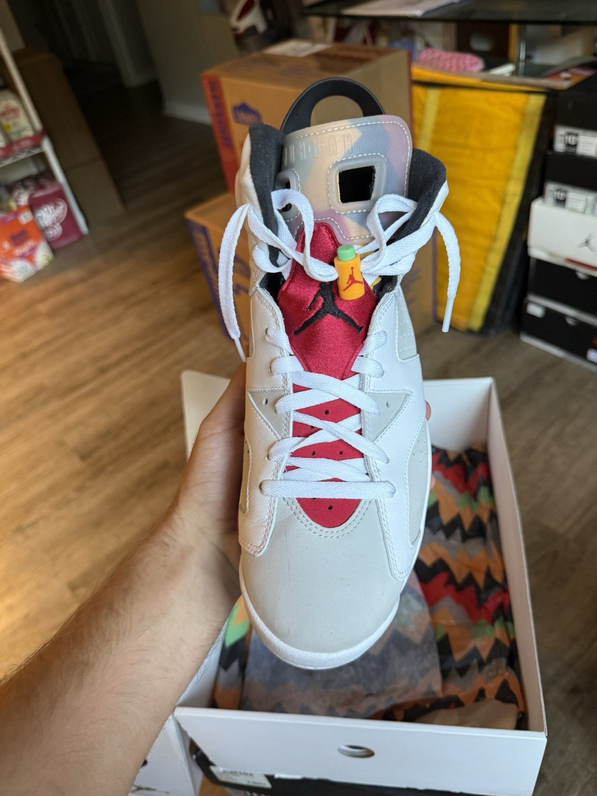 Size 10.5 - Air Jordan 6 Retro Hare