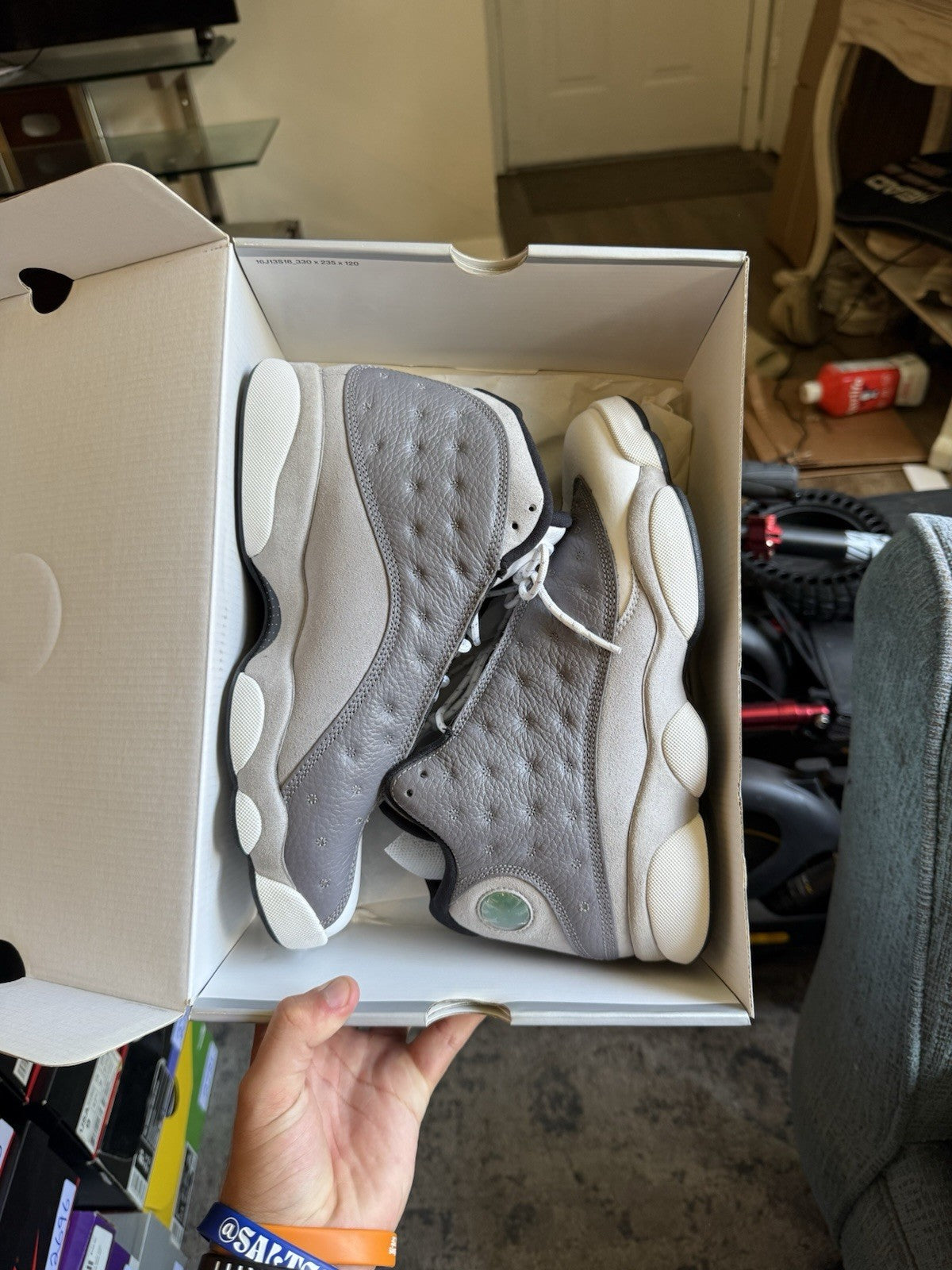 Size 8.5 - Air Jordan 13 Retro Atmosphere Grey