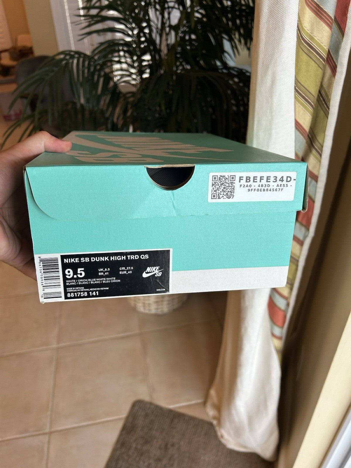 Size 9.5 - Nike SB Dunk High Mulder (New)