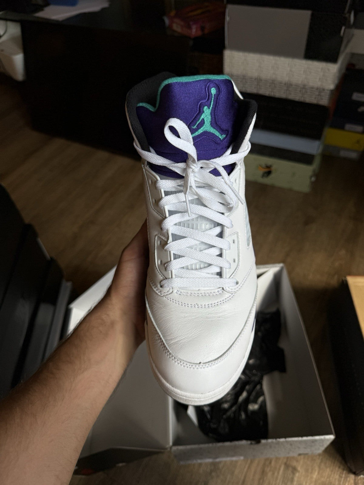 Size 13 - Jordan 5 Retro Grape (2025)