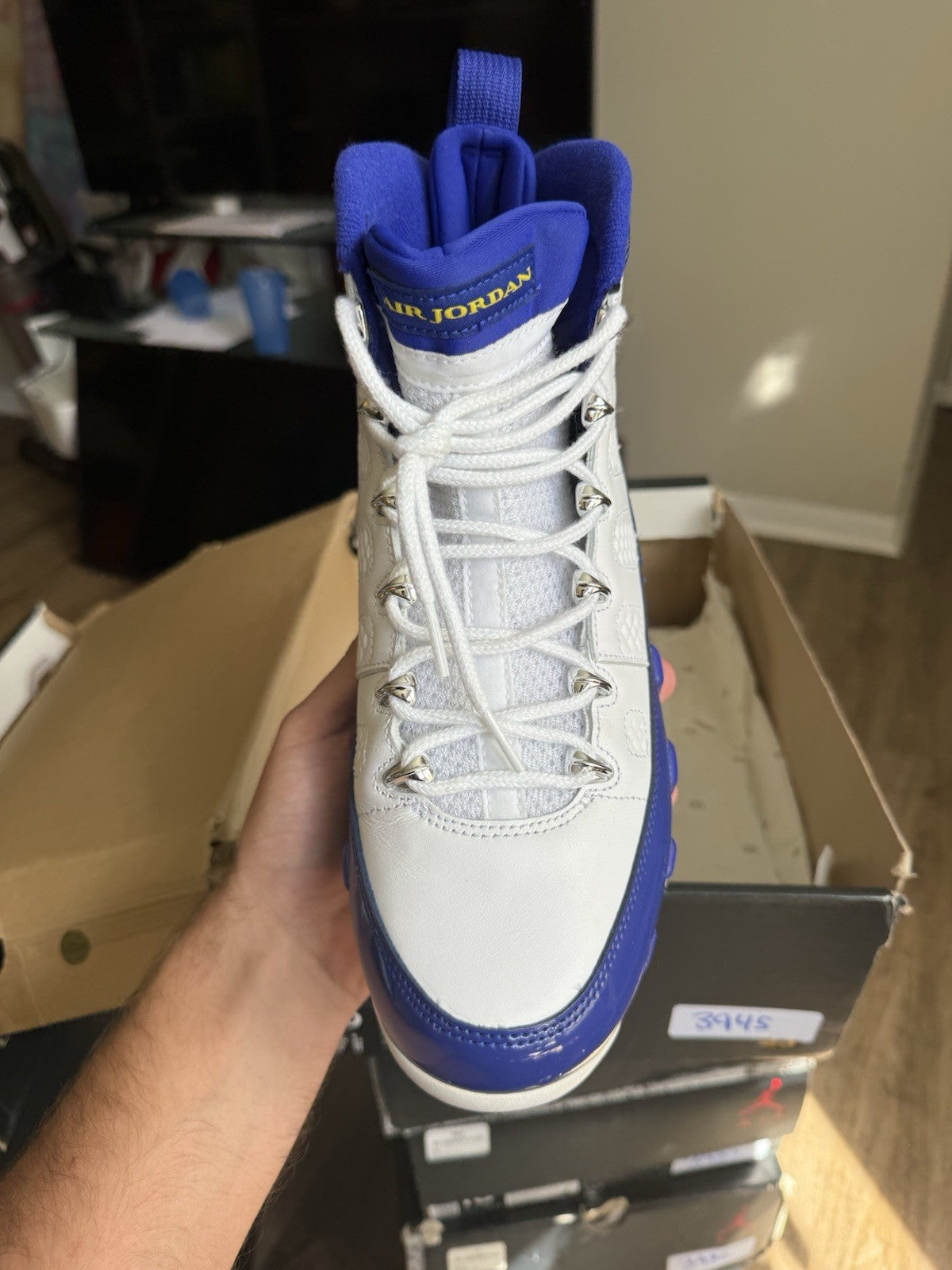 Size 10 - Jordan 9 Retro Kobe PE