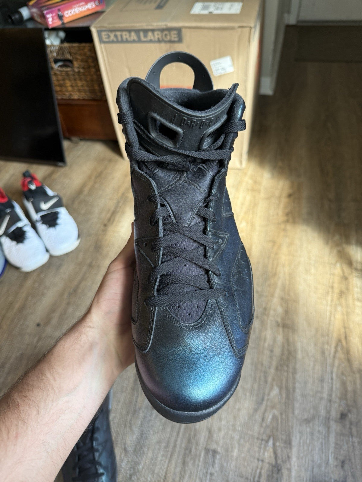 Size 14 - Jordan 6 Retro All Star Chameleon (2017)