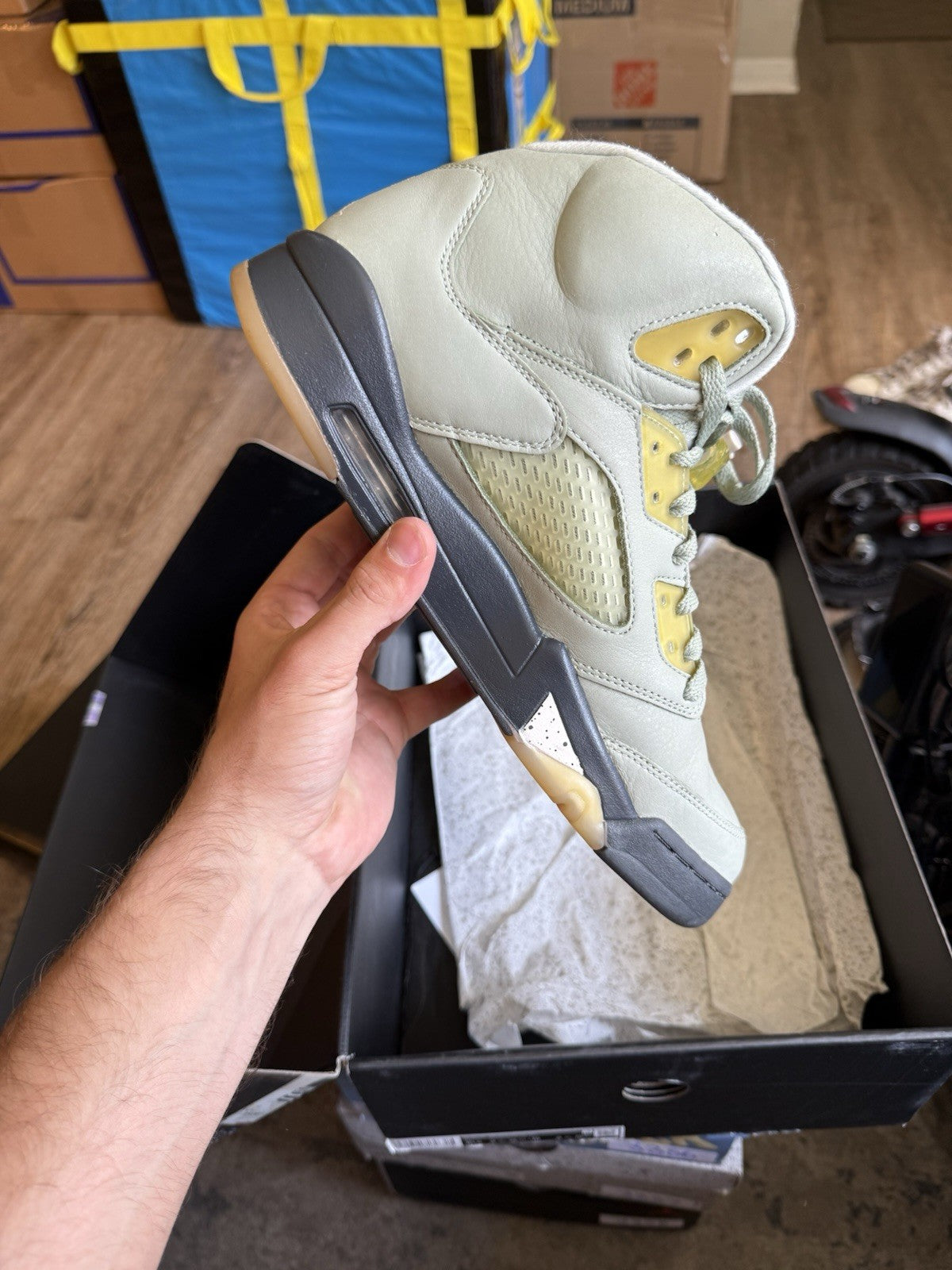 Size 10.5 - Jordan 5 Jade Horizon (2022)