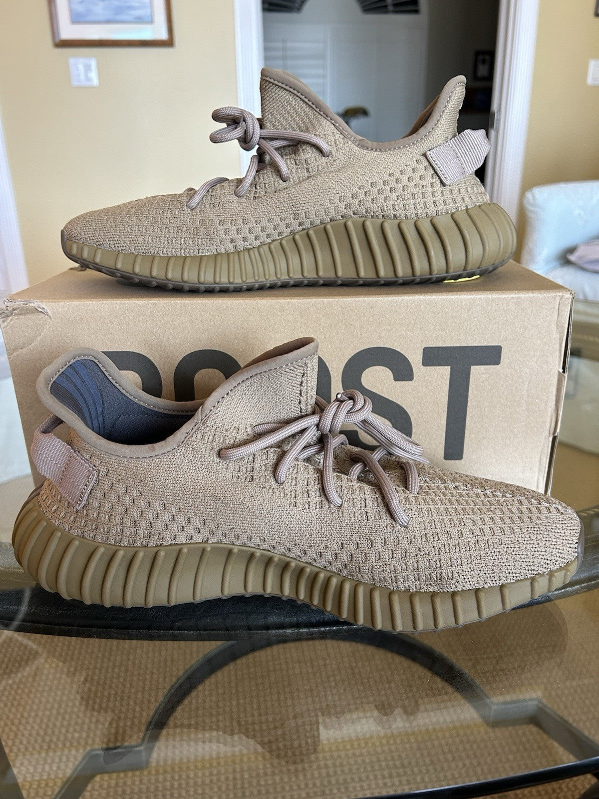 Size 9.5 - Adidas Yeezy Boost 350 V2 Earth