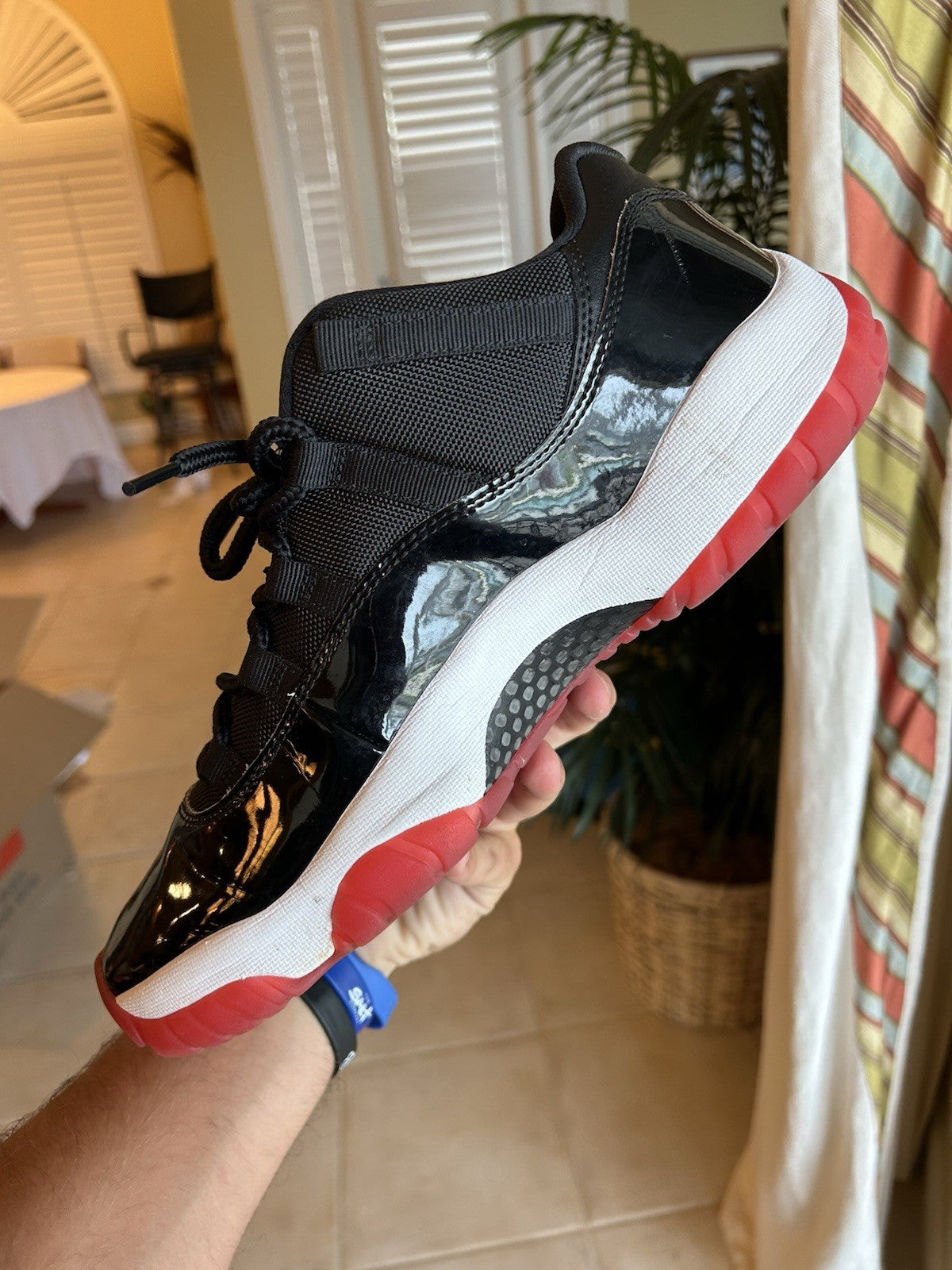 Size 11.5 - Jordan 11 Low Retro Bred (2025)