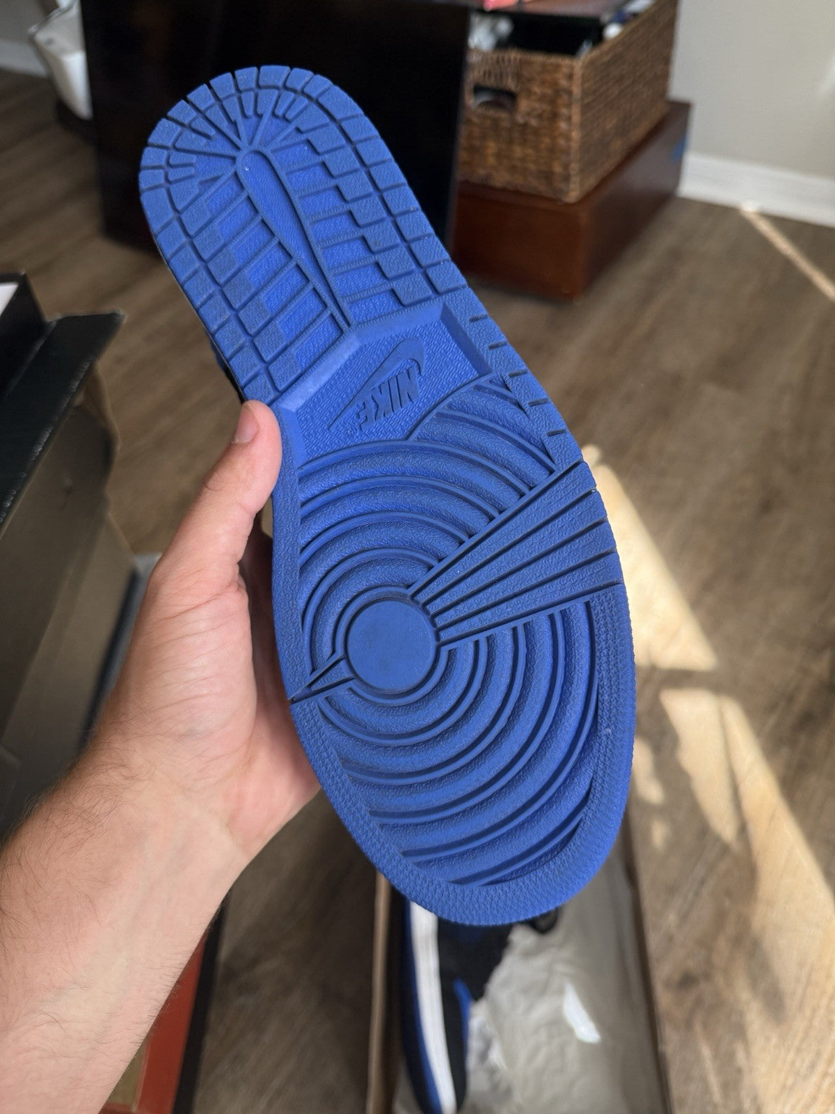Size 10.5 - Jordan 1 Retro OG Flyknit High Royal