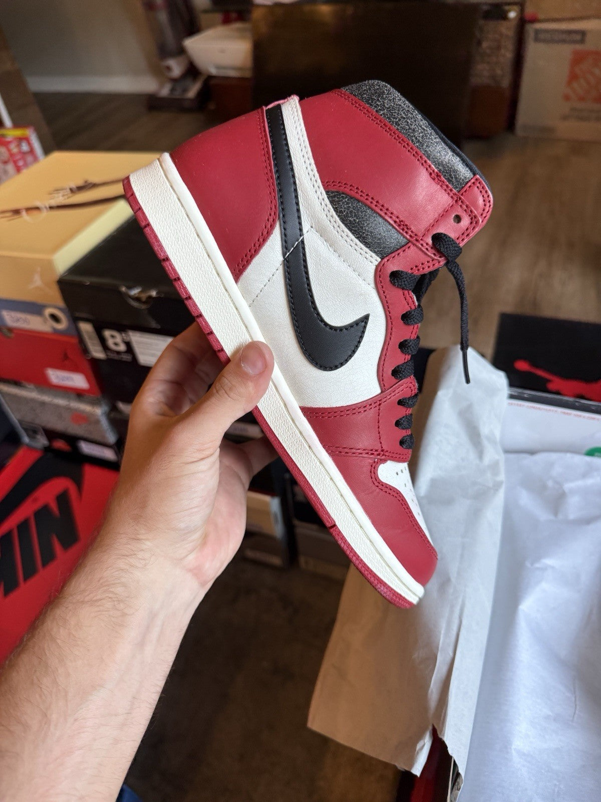 Size 8 - Nike Air Jordan 1 High OG Lost And Found 2022