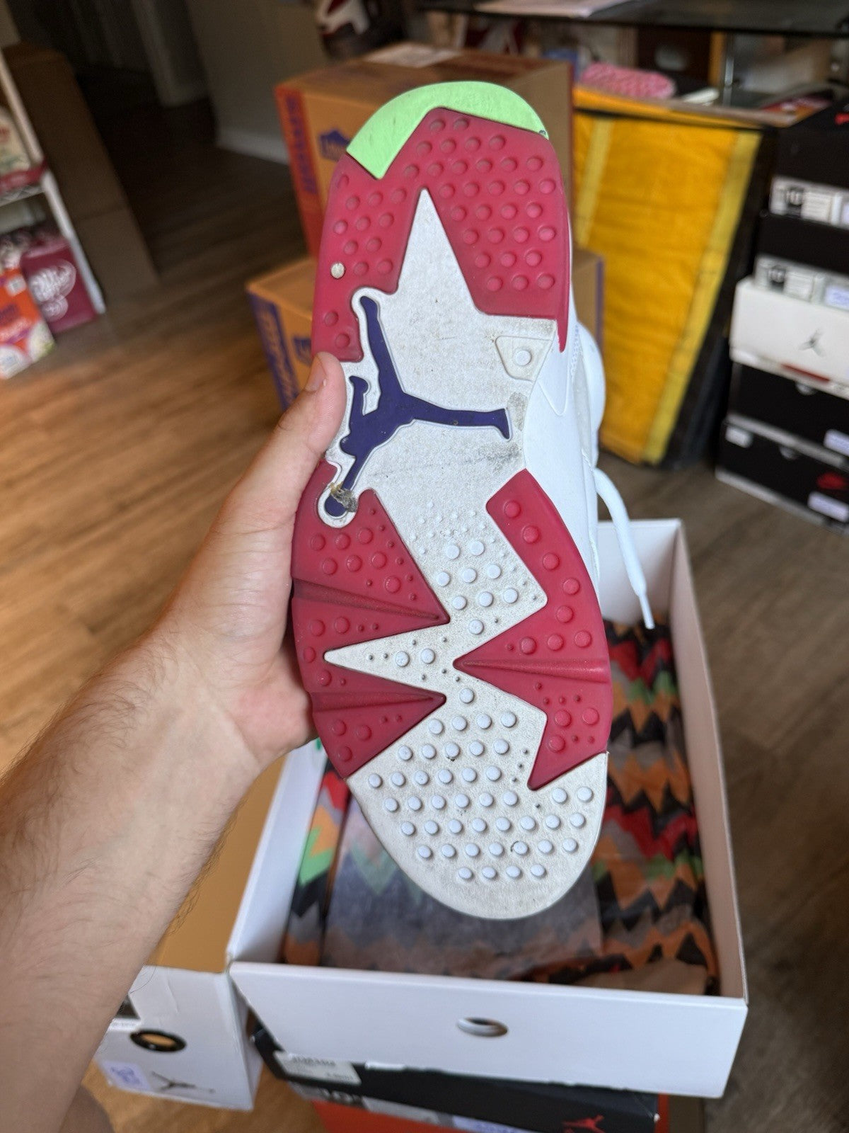 Size 10.5 - Air Jordan 6 Retro Hare