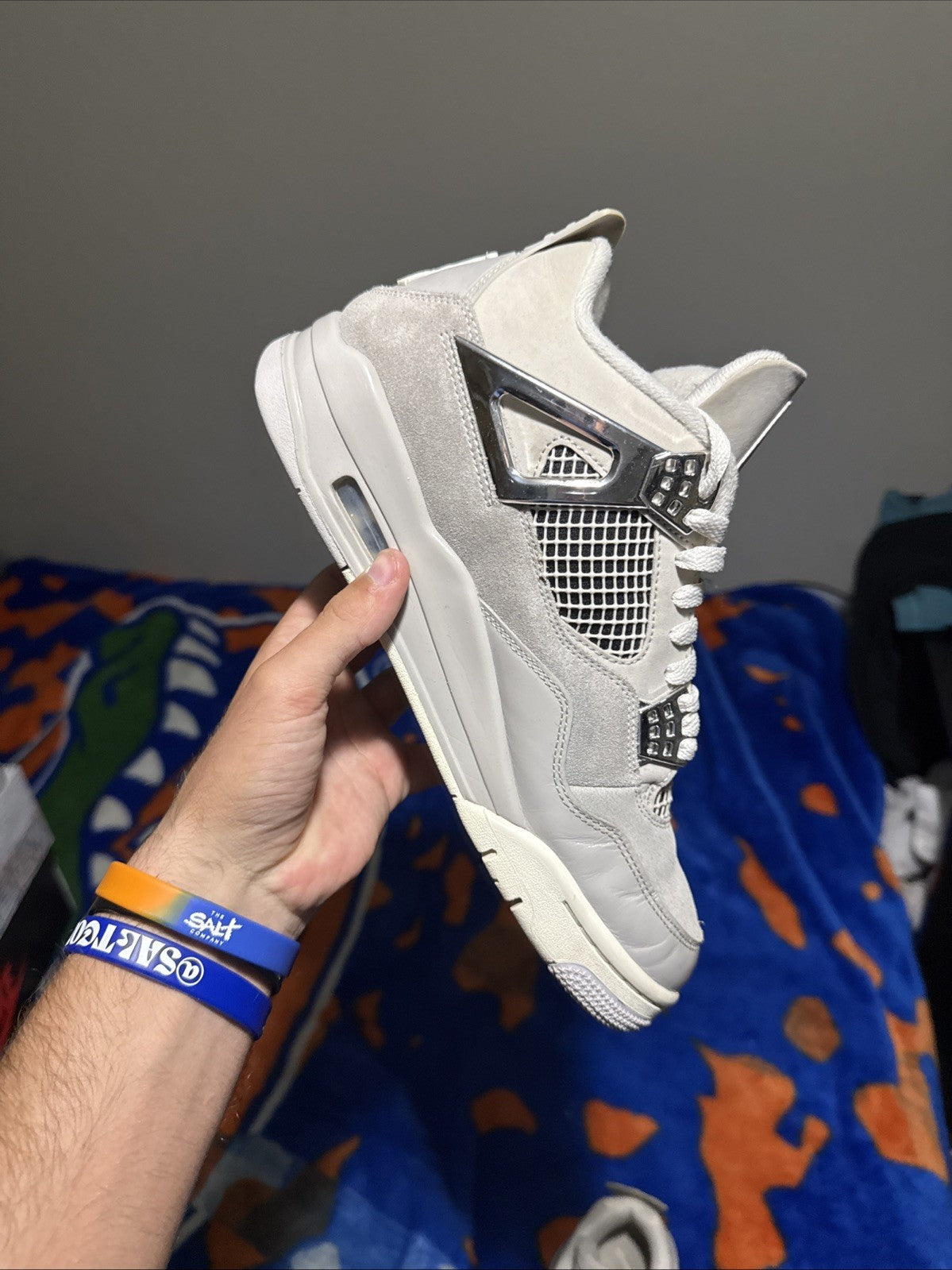 Size 9M/10.5W - Jordan 4 Retro Low Frozen Moments
