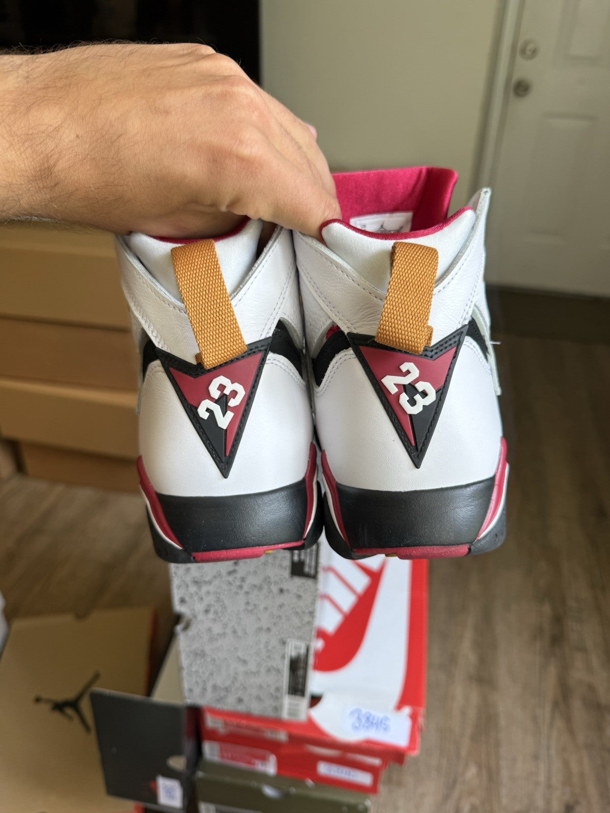Size 10 - Jordan 7 Retro Cardinal (2022)